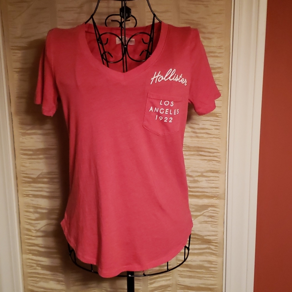 XS Hollister Los Angeles 1922 V-Neck Tee